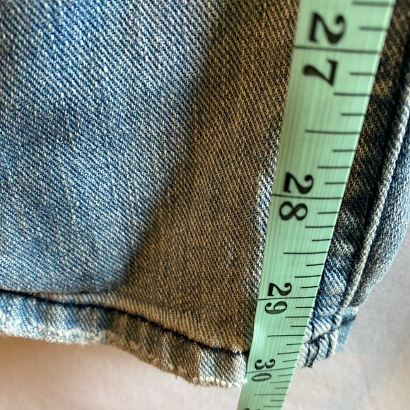 Vintage Reunion Women's Rewash Jeans Size 13 Denim Distresses Stretch - Picture 7 of 7